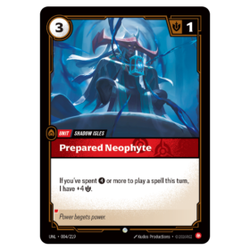 Prepared Neophyte [Unleashed]