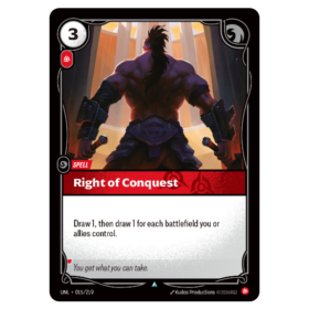Right of Conquest [Unleashed]