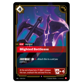 Blighted Battleaxe [Unleashed]