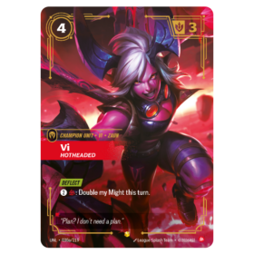 Vi Hotheaded Alternate Art [Unleashed]