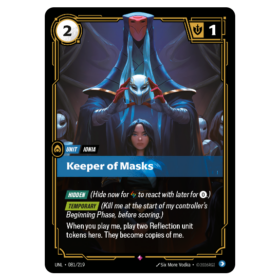 Keeper of Masks [Unleashed]