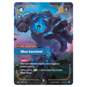 Blue Sentinel Alternate Art [Unleashed]