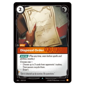Disposal Order [Unleashed]
