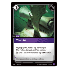 The List [Unleashed]