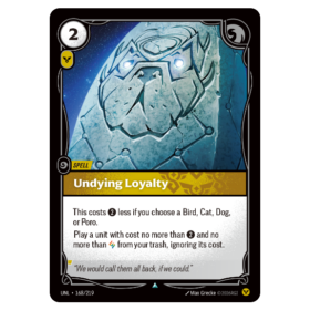 Undying Loyalty [Unleashed]