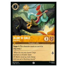 Alan-a-Dale - Loyal Bard - Non Foil [Wilds Unknown]