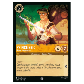 Prince Eric - Noble Swordsman - Non Foil [Wilds Unknown]