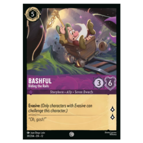 Bashful - Riding the Rails - Non Foil [Wilds Unknown]