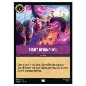 Right Behind You - Non Foil [Wilds Unknown]