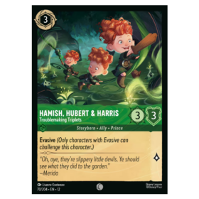 Hamish, Hubert & Harris - Troublemaking Triplets - Non Foil [Wilds Unknown]
