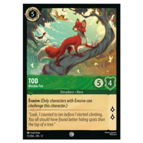Tod - Nimble Fox - Non Foil [Wilds Unknown]