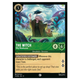 The Witch - Wily Woodcarver - Non Foil [Wilds Unknown]