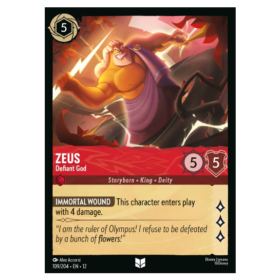 Zeus - Defiant God - Non Foil [Wilds Unknown]