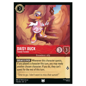 Daisy Duck - Trendy Traveler - Non Foil [Wilds Unknown]