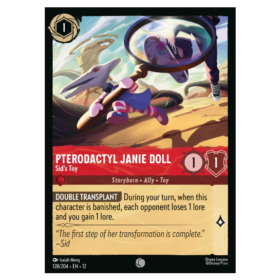 Pterodactyl Janie Doll - Sid's Toy - Non Foil [Wilds Unknown]