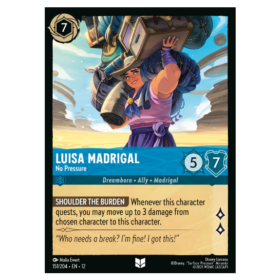 Luisa Madrigal - No Pressure - Non Foil [Wilds Unknown]