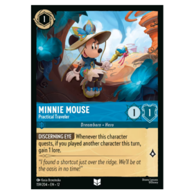 Minnie Mouse - Practical Traveler - Non Foil [Wilds Unknown]