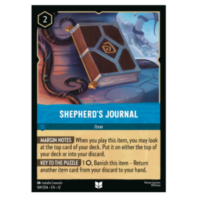 Shepherd's Journal - Non Foil [Wilds Unknown]