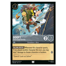 Goofy - Determined Traveler - Non Foil [Wilds Unknown]