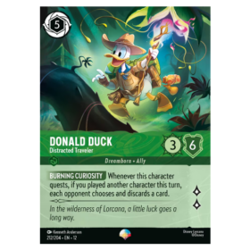 Donald Duck - Foil [Wilds Unknown]