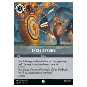 Three Arrows - Foil [Wilds Unknown]