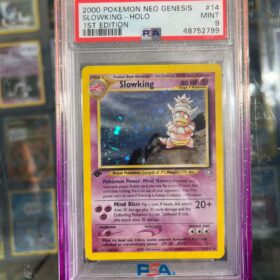 SLOWKING-HOLO #14 1ST EDITION PSA 9