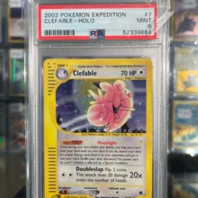 CLEFABLE-HOLO #7 PSA 9
