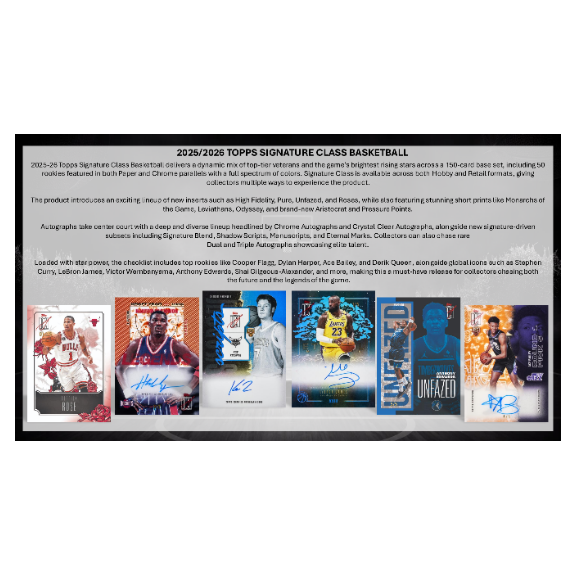 Topps NBA Signature Class Basketball 2025/26 - Value Box - Image 7
