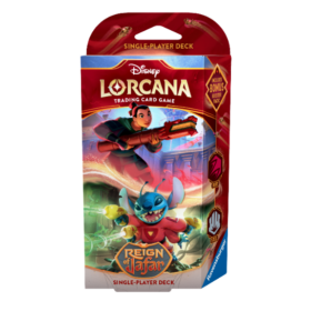 Disney Lorcana Reign of Jafar Starter Deck Mulan & Stitch
