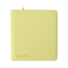 12-Pocket Exo-Tec® Zip Binder Pastel Yellow