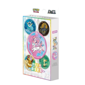 Pokemon Terastal Gathering ex SV9.5C Eeveelutions Badge Box - Kinesisk