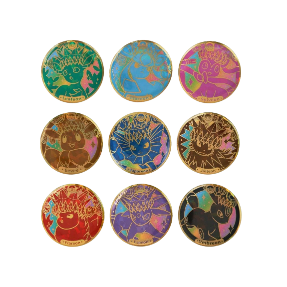 Pokemon Terastal Gathering ex SV9.5C Eeveelutions Badge Box - Kinesisk - Image 3