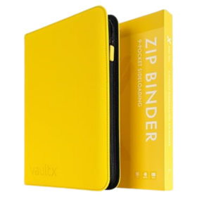 VaultX  9-Pocket Exo Tech binder- Yellow