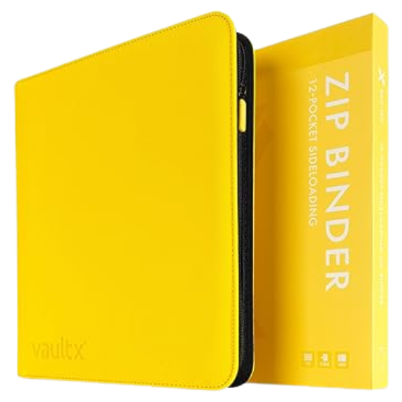 VaultX 12 pocket Exo-Tech XL Binder- Yellow