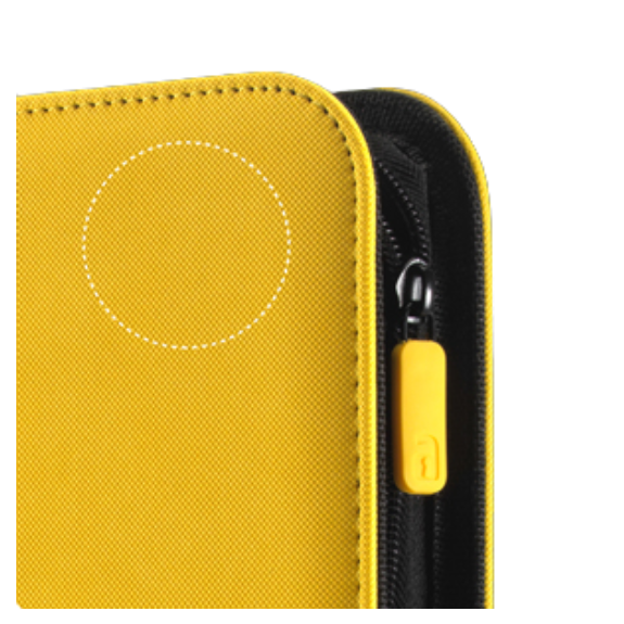 VaultX 12 pocket Exo-Tech XL Binder- Yellow - Image 3