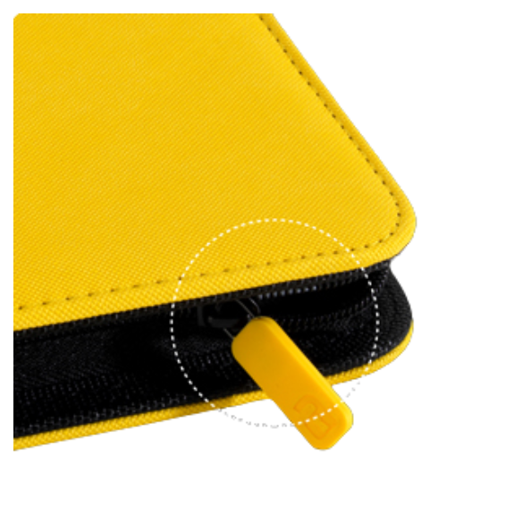 VaultX 12 pocket Exo-Tech XL Binder- Yellow - Image 4