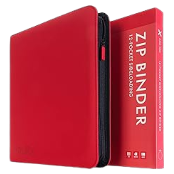 VaultX 12 pocket Exo-Tech XL Binder- Red - Image 2
