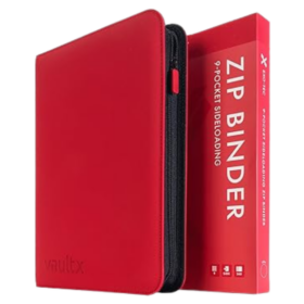 VaultX 9 Pocket Exo-Tech Binder- Red