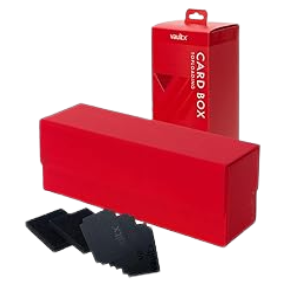 VaultX Exo-Tec® Card Box 450+ Red