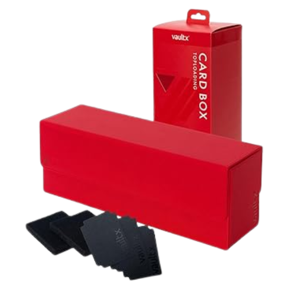 VaultX Exo-Tec® Card Box 450+ Red - Image 2
