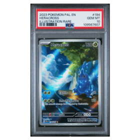 HERACROSS #194 ILLUSTRATION RARE PSA 10 - Front