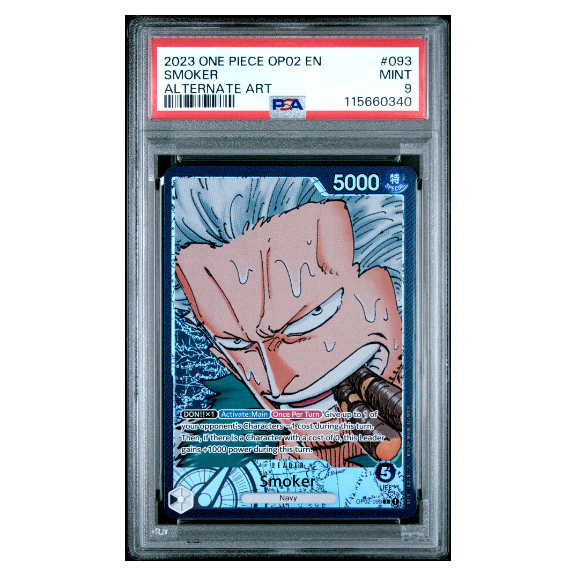 SMOKER #093 ALTERNATE ART PSA 9 - Front