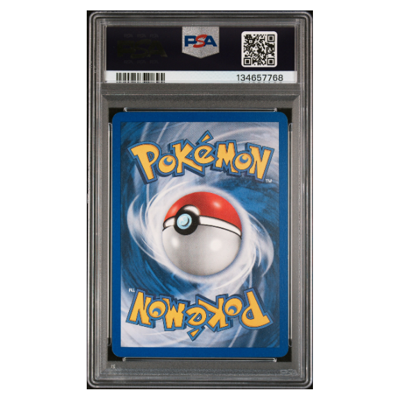 REGICE EX-HOLO #97 HIDDEN LEGENDS PSA 8 - Back