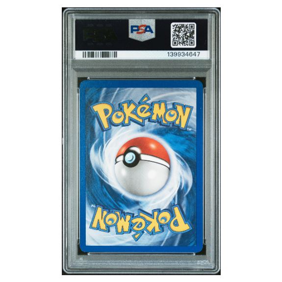 MOLTRES-REV.FOIL #30 LEGENDARY COLLECTION PSA 8 - Back