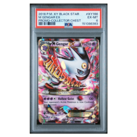 M GENGAR EX #XY166 PROMO-COLLECTOR CHEST PSA 6 - Front
