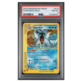 GYARADOS-HOLO #H10 PSA 8 - Front