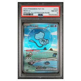 MEW ex #232 SPECIAL ILLUSTRATION RARE PSA 8 - Front