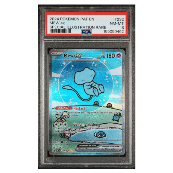 MEW ex #232 SPECIAL ILLUSTRATION RARE PSA 8 - Front