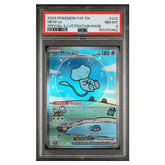 MEW ex #232 SPECIAL ILLUSTRATION RARE PSA 8 - andcards.dk