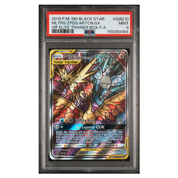 MLTRS/ZPDS/ARTCN.GX #SM210 HIF ELITE TRAINER BOX-F.A. PSA 9 - Front